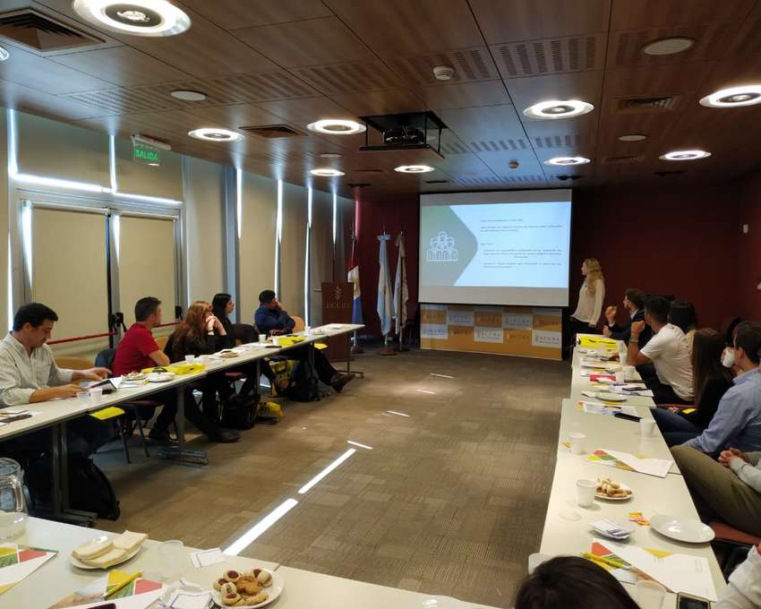 El Departamento Joven participó junto a otros jóvenes industriales, de una reunión en la Bolsa de Cereales